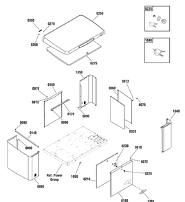 Part Location Diagram of BG314617GS Briggs and Stratton Roof